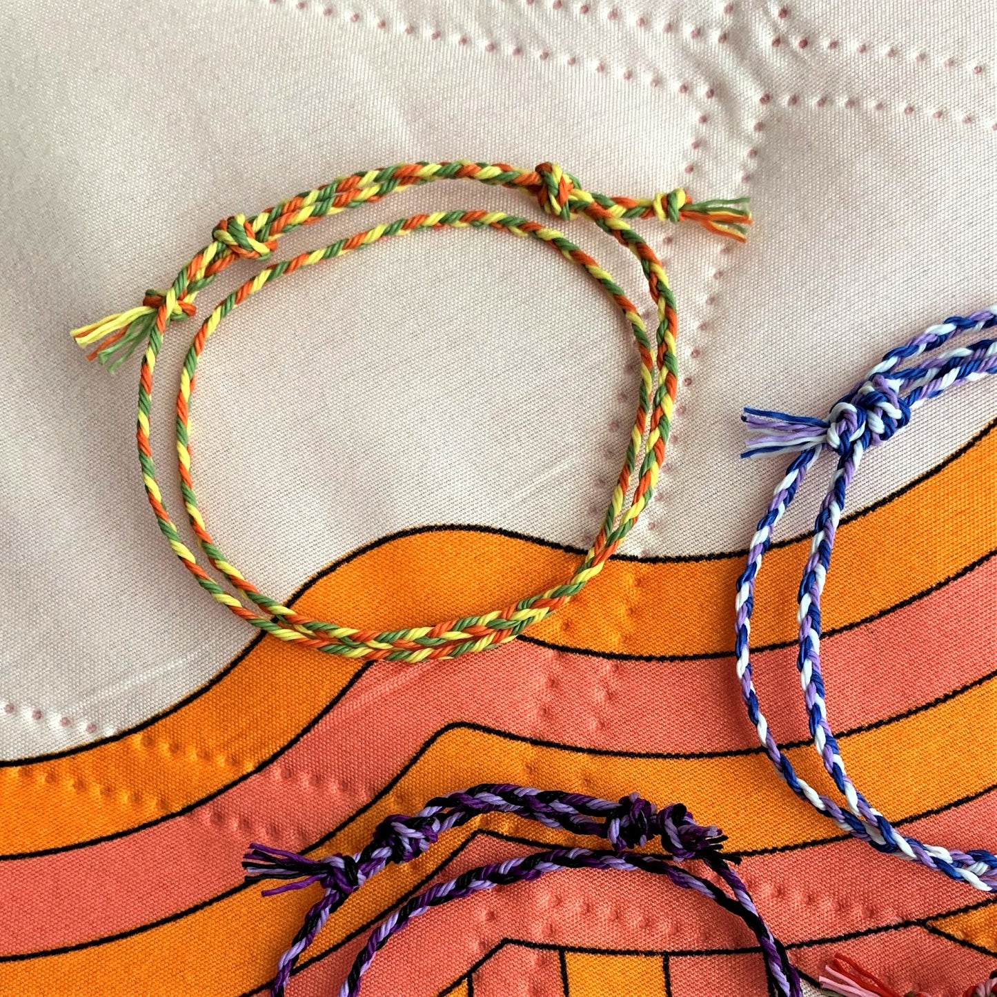 Braided Bracelets/Anklets - SUMMER VACAY