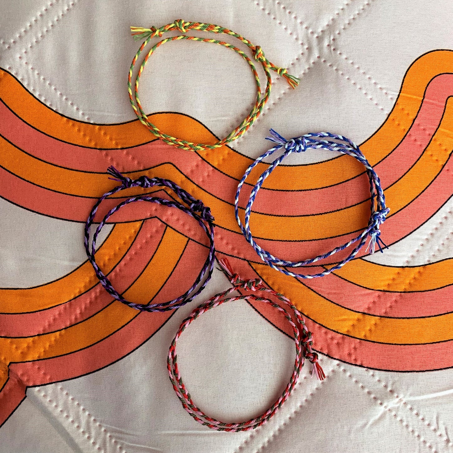 Braided Bracelets/Anklets - SUMMER VACAY