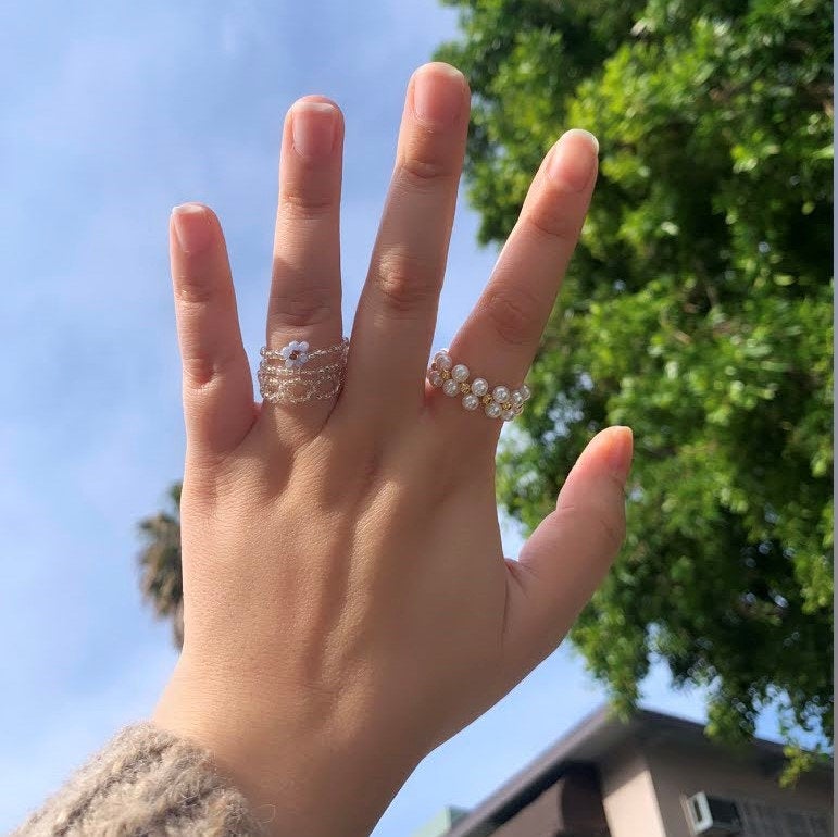 Beaded Ring - POPCORN