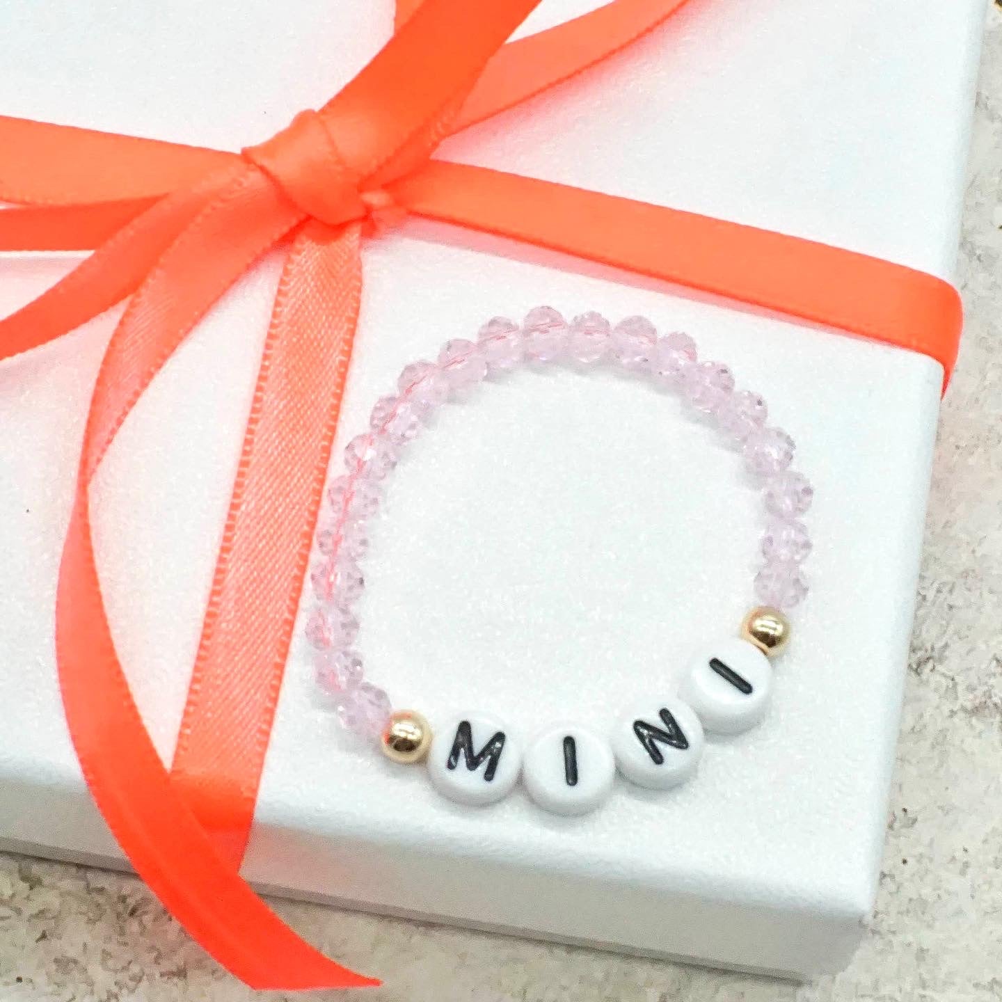 Personalized Beaded Bracelet - SPECIAL ONE