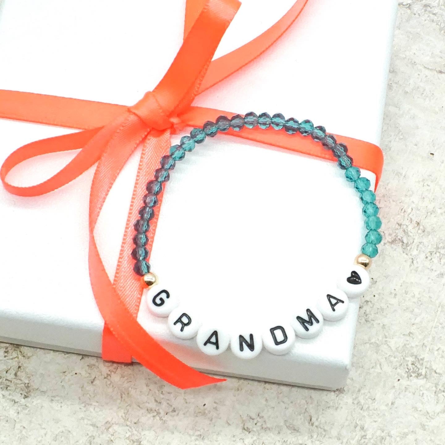 Personalized Beaded Bracelet - SPECIAL ONE