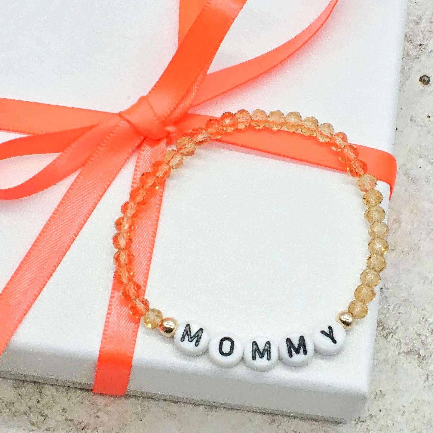 Personalized Beaded Bracelet - SPECIAL ONE
