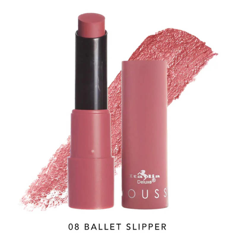 Italia Deluxe Mousse Matte Lipstick Set - Top Five - Soft Serve (New Ver. of Modest Mauves)