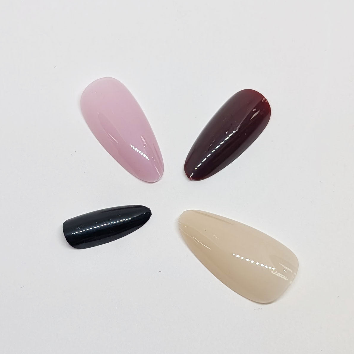 96 pc Bulk Acrylic Nails Various Sizes