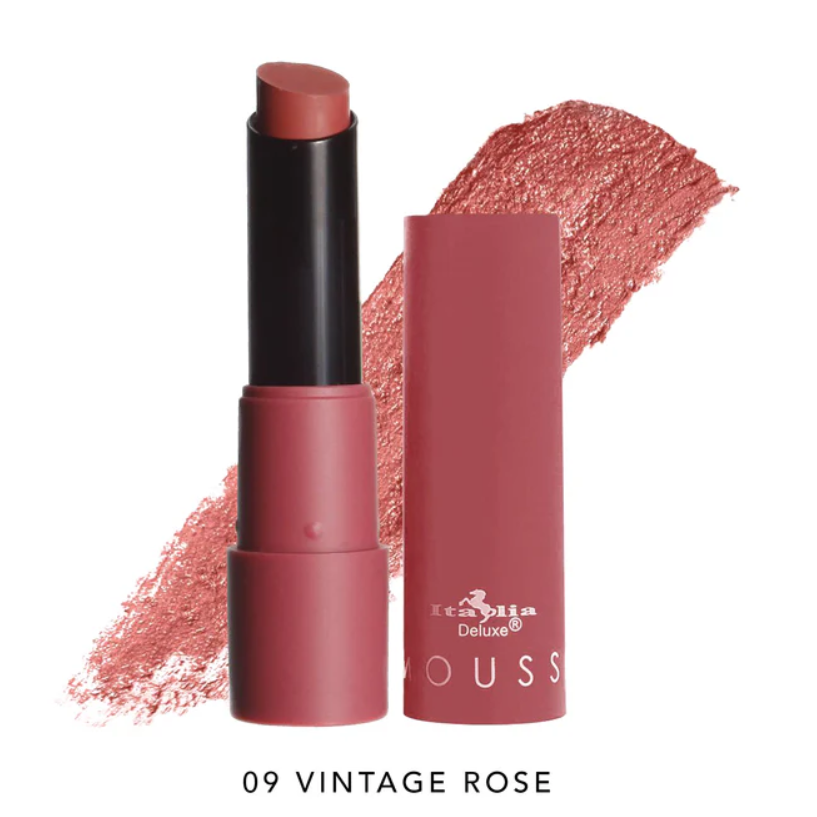 Italia Deluxe Mousse Matte Lipstick Set - Top Five - Soft Serve (New Ver. of Modest Mauves)
