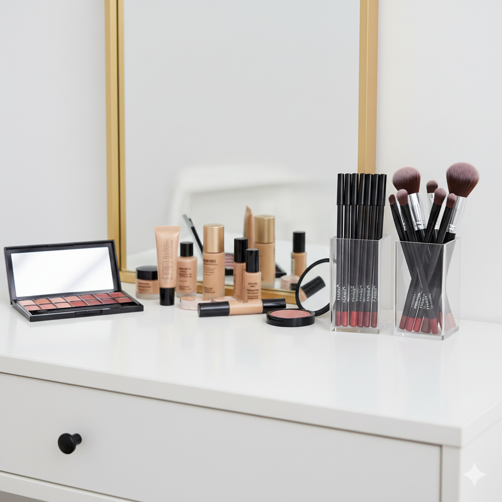 Nabi Lip Liner Pencil Set of 12 [Browns] - 7 inches