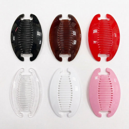Extra Large French Comb Interlocking Hair Pin Ponytail Holder