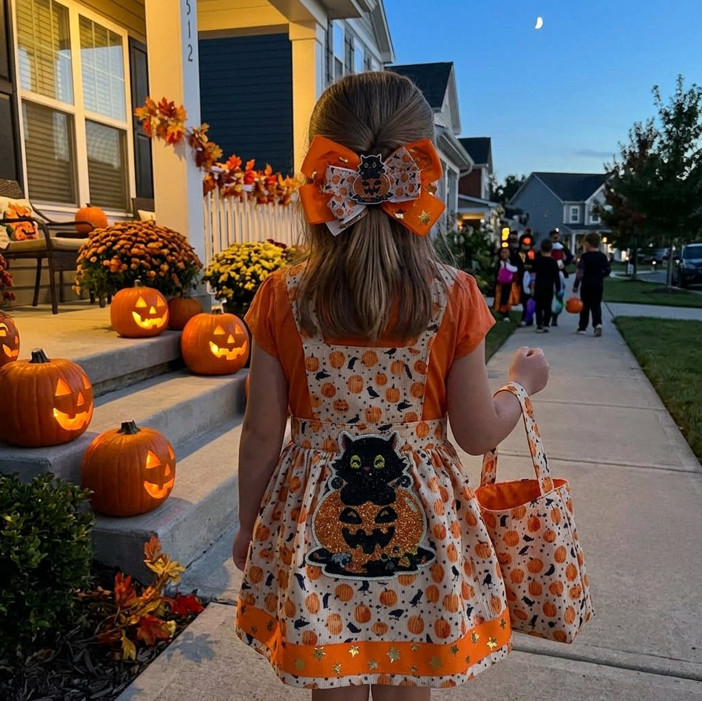 Halloween Hair Bows