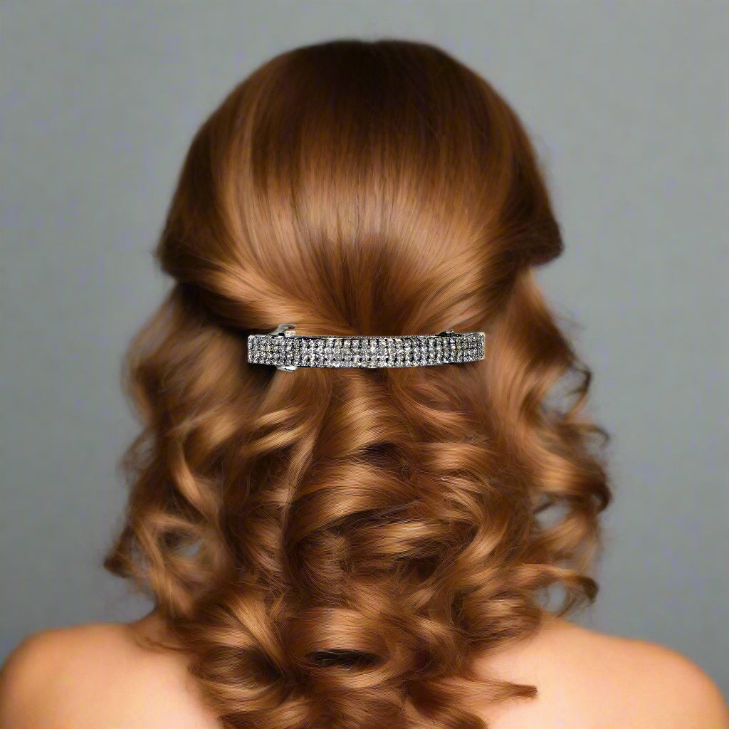 Sparkly Barrette Hair Clip
