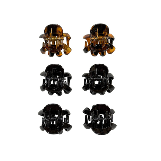 Small Claw Clips - Set of 6