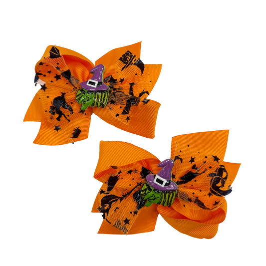 Halloween Hair Bows