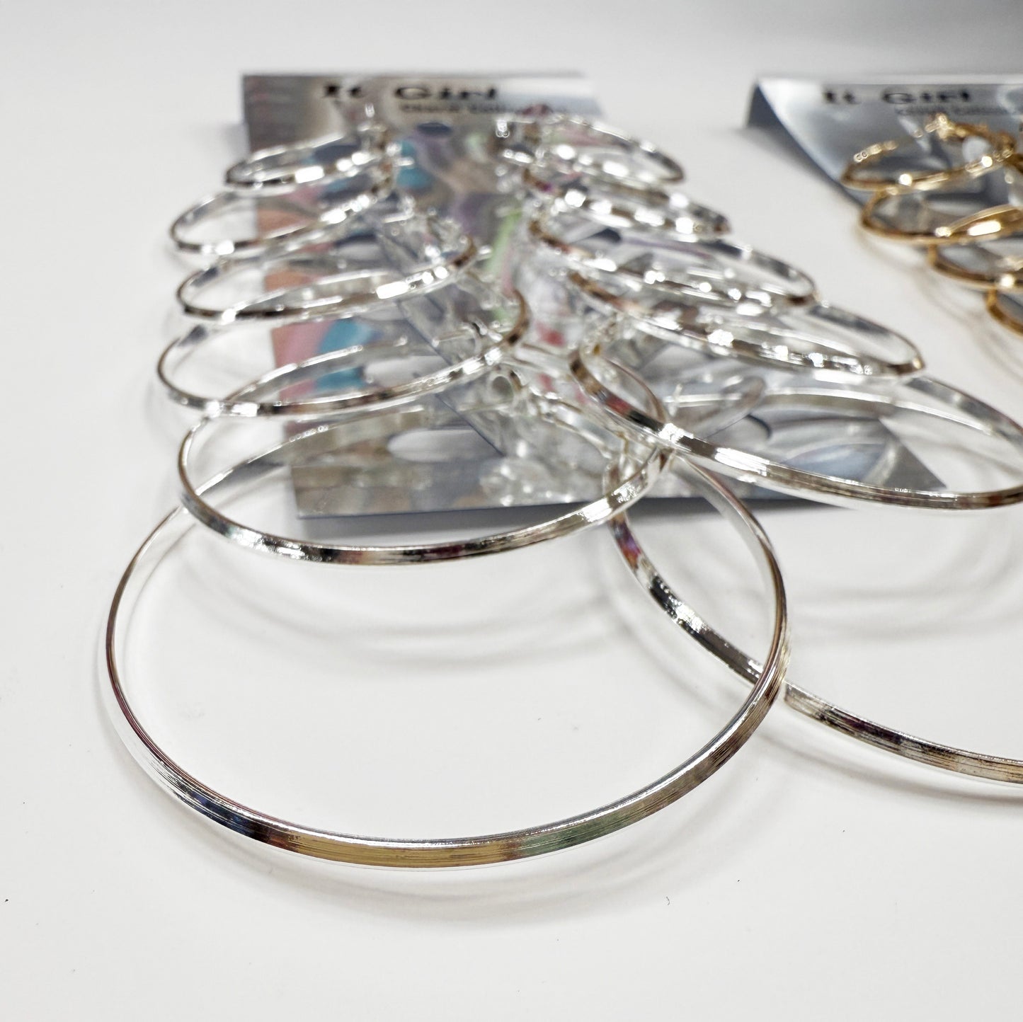 Multi-Pair Simple Hoop Earrings