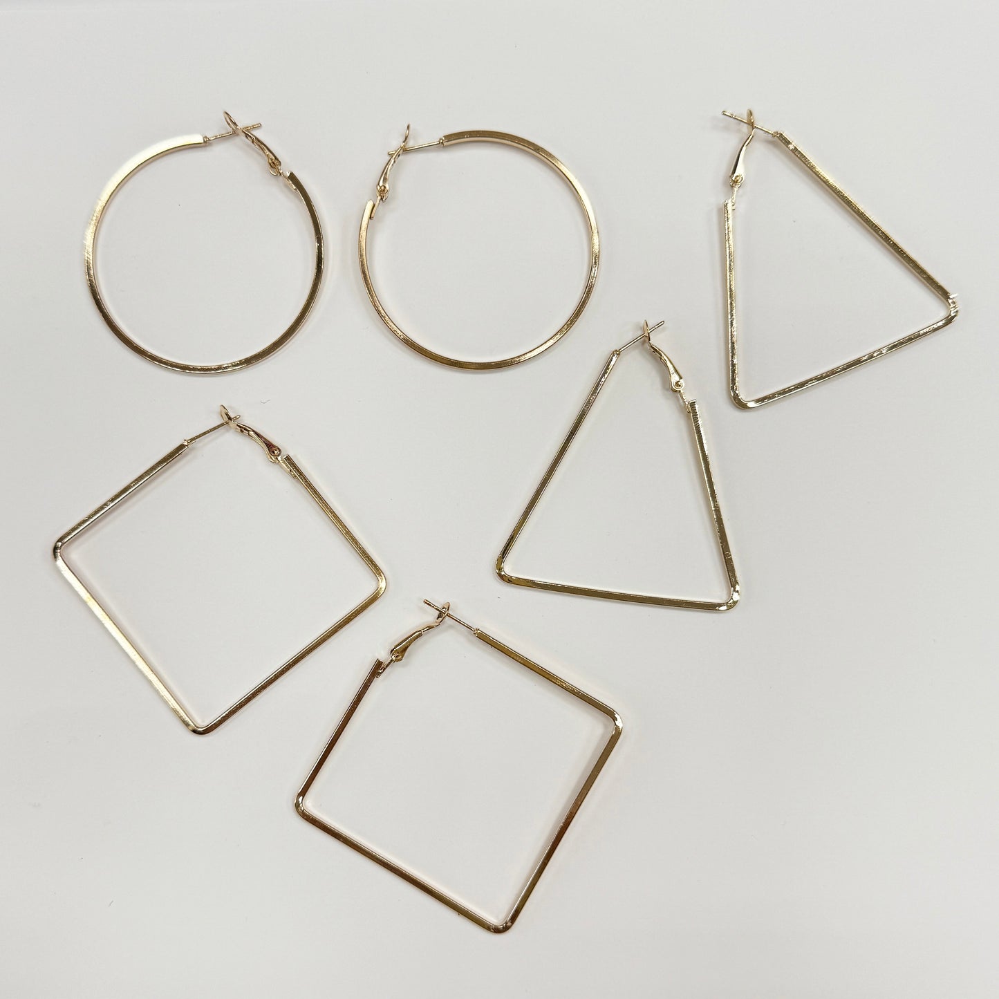 Multi-Pair Hoop Earrings