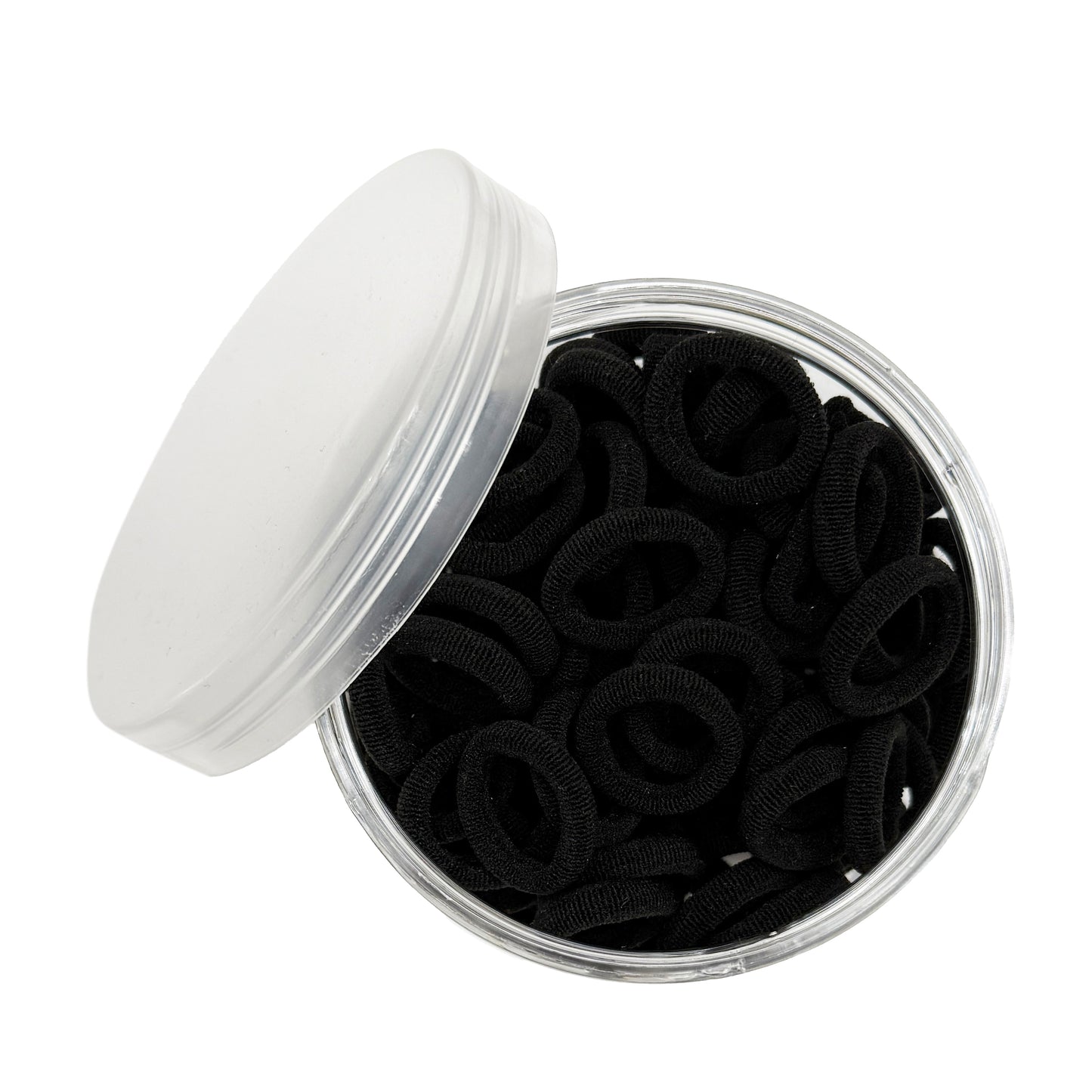 100 pcs Mini Elastics - Black