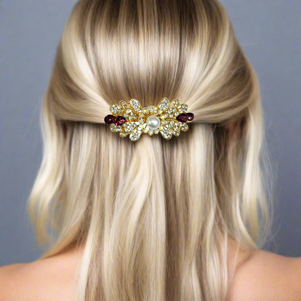 Sparkly Barrette Hair Clip