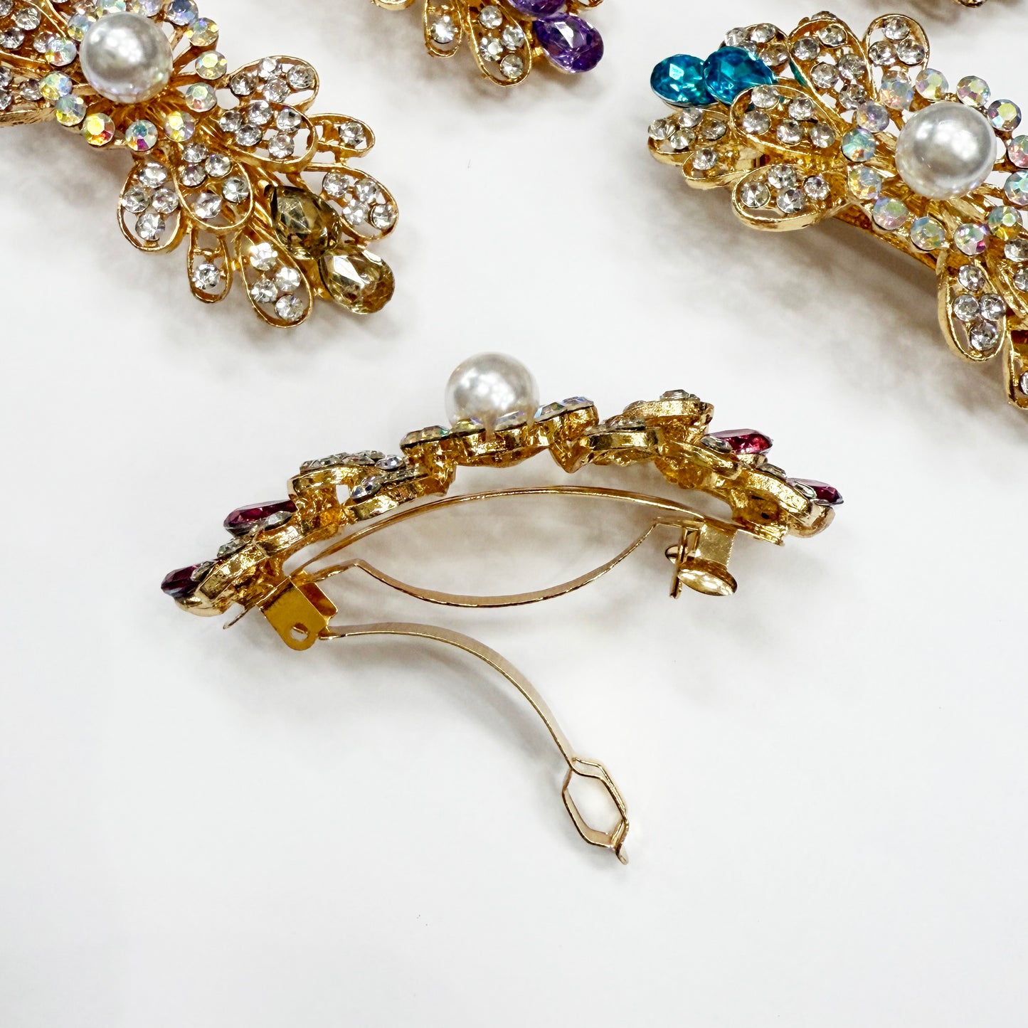 Sparkly Barrette Hair Clip
