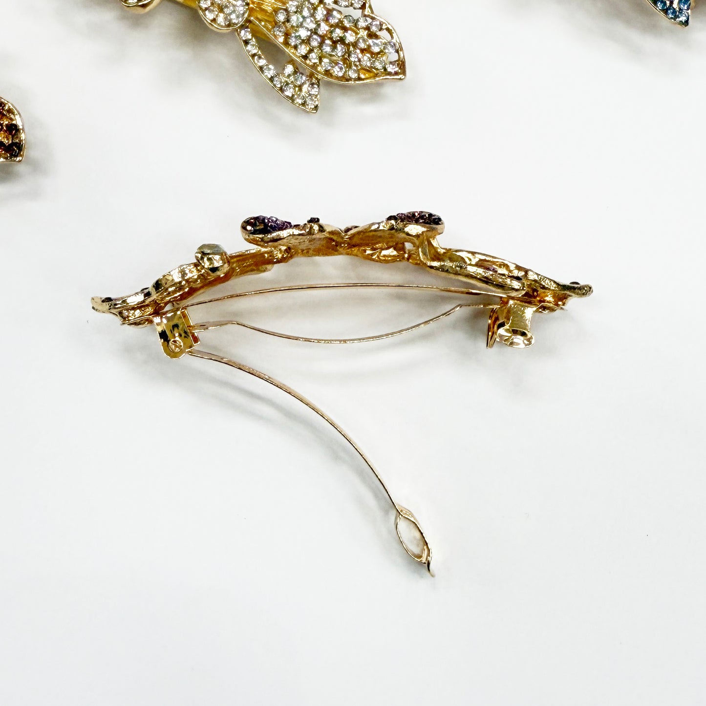 Sparkly Butterfly Barrette Hair Clip