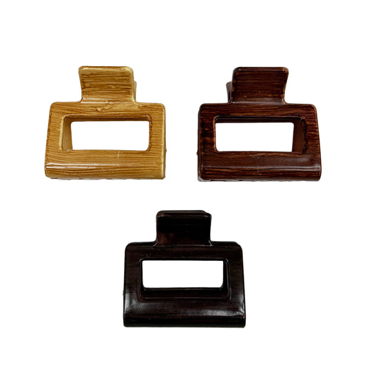 Rectangular Hair Claw Clip