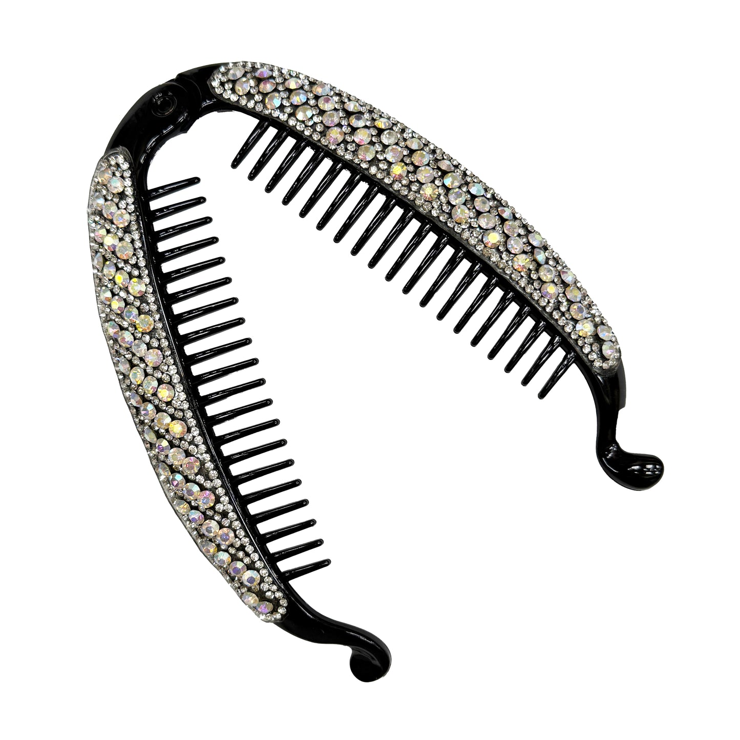 Large Banana Clips with Stones