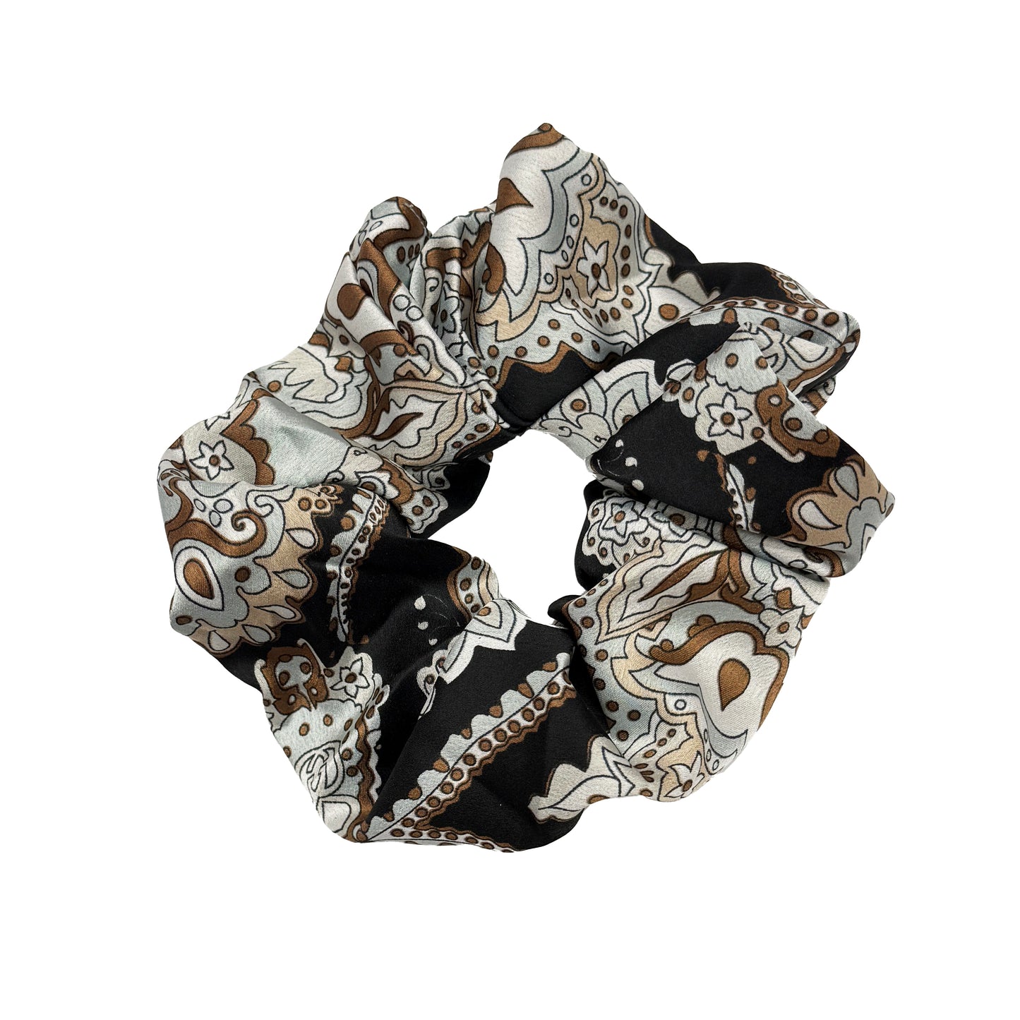 Jumbo Silky Scrunchies - Set of 4