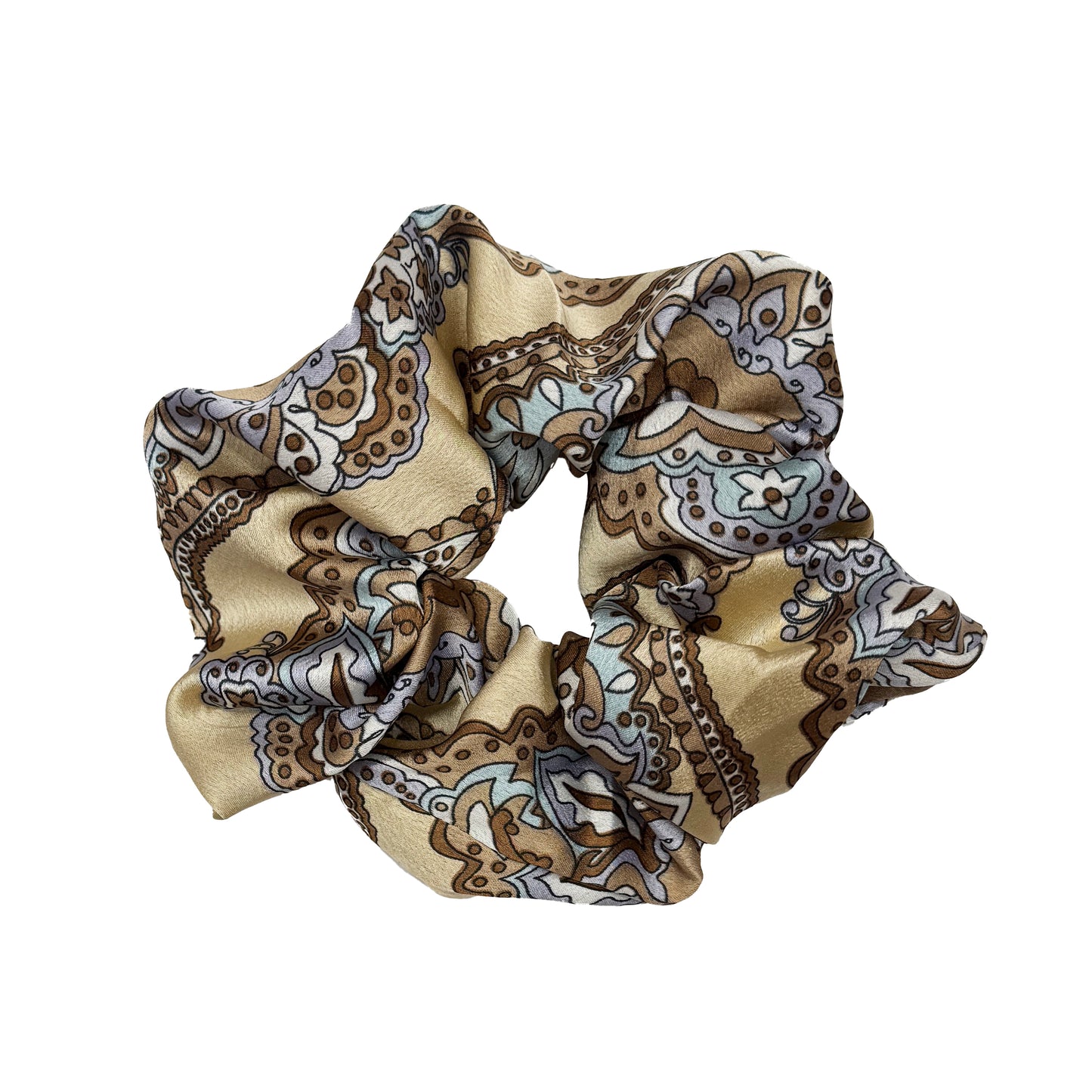 Jumbo Silky Scrunchies - Set of 4