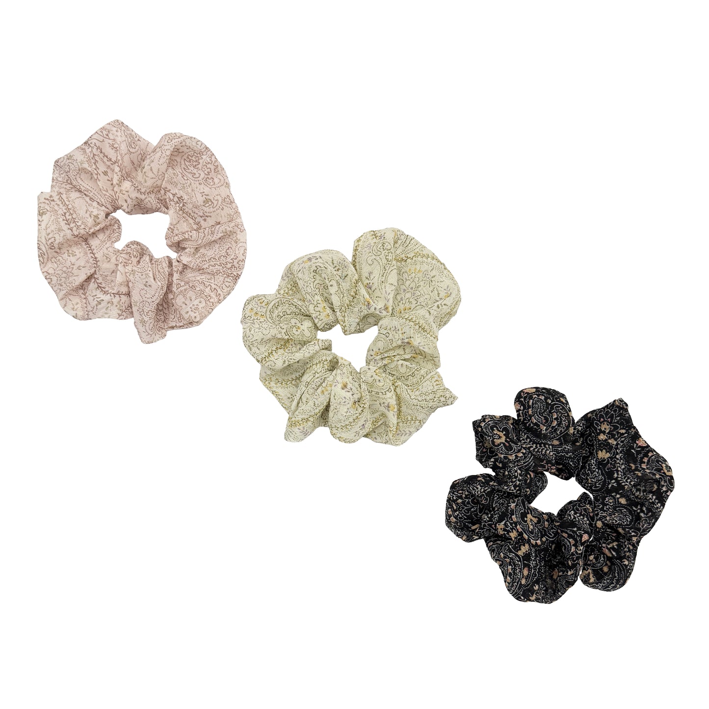Jumbo Lightweight Scrunchies - Set of 3