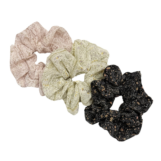 Jumbo Lightweight Scrunchies - Set of 3