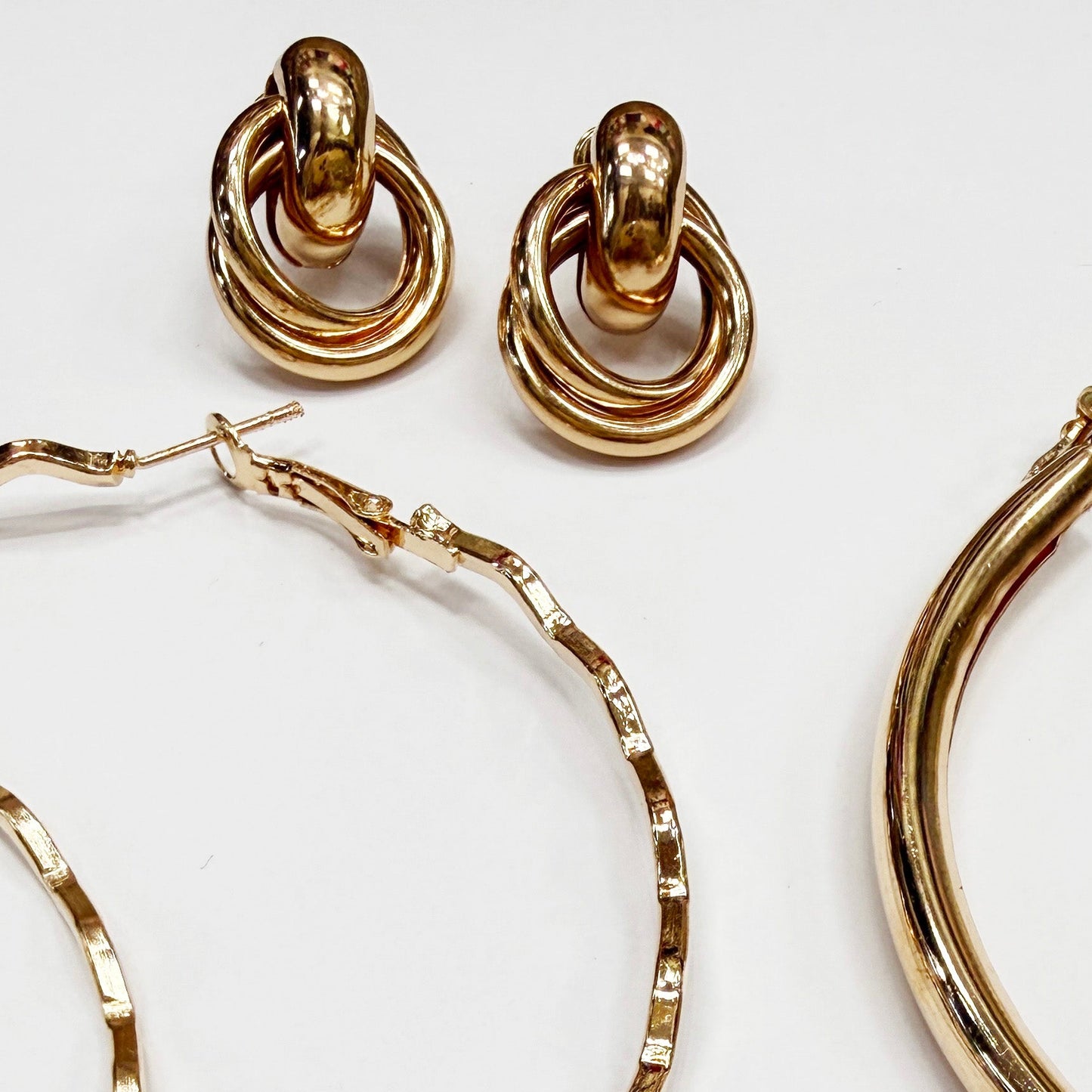 Minimalist Double Hoop Earrings