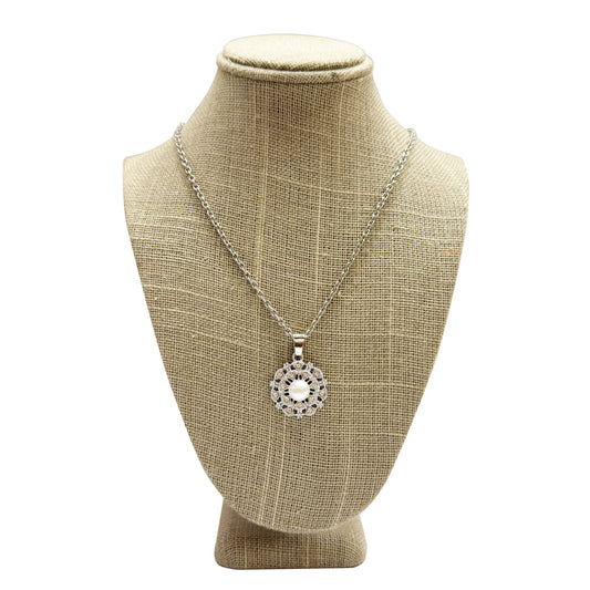 Chain Necklace with Pearl Charm