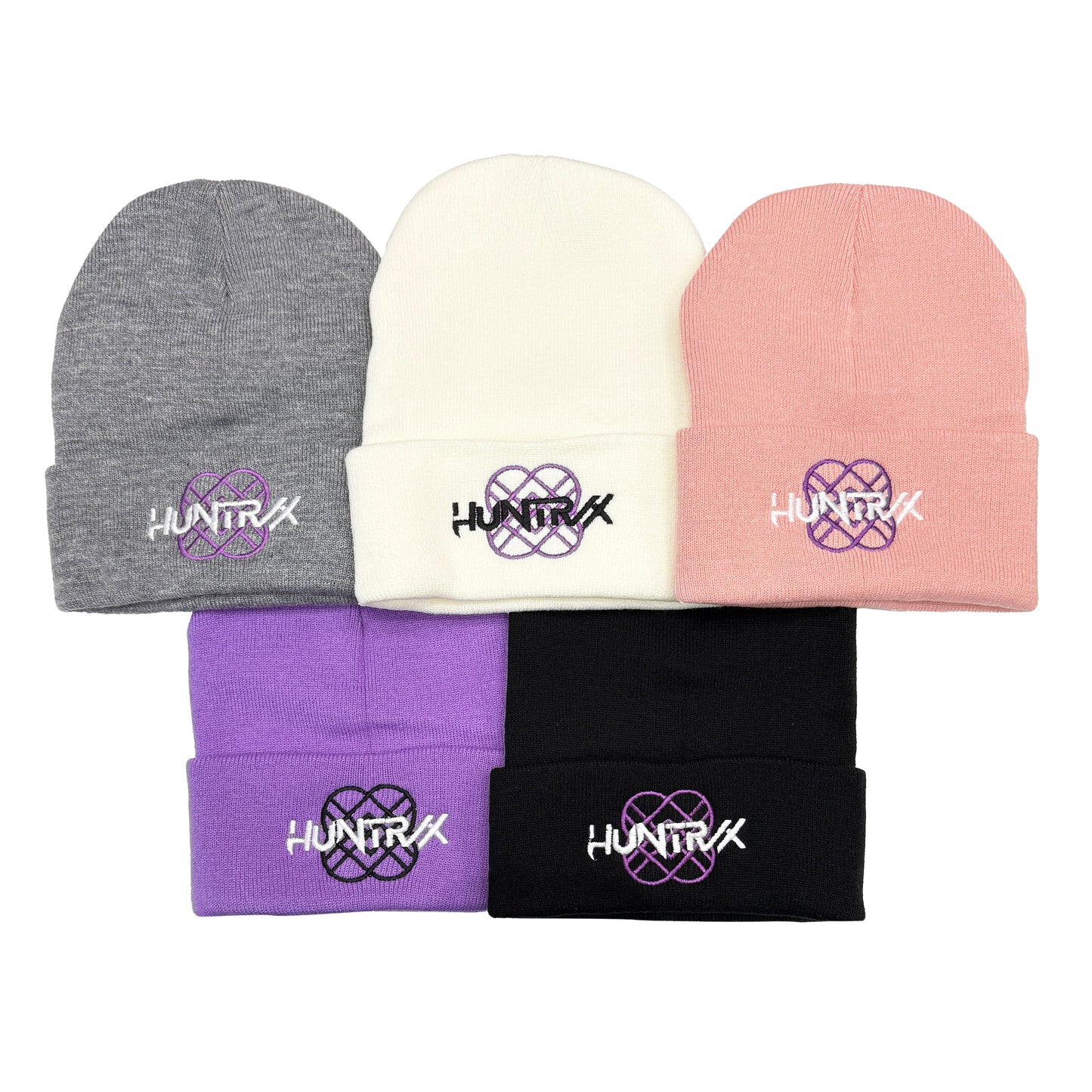 Kpop Demon Hunters Huntrix Simple Logo Cozy Winter Beanie