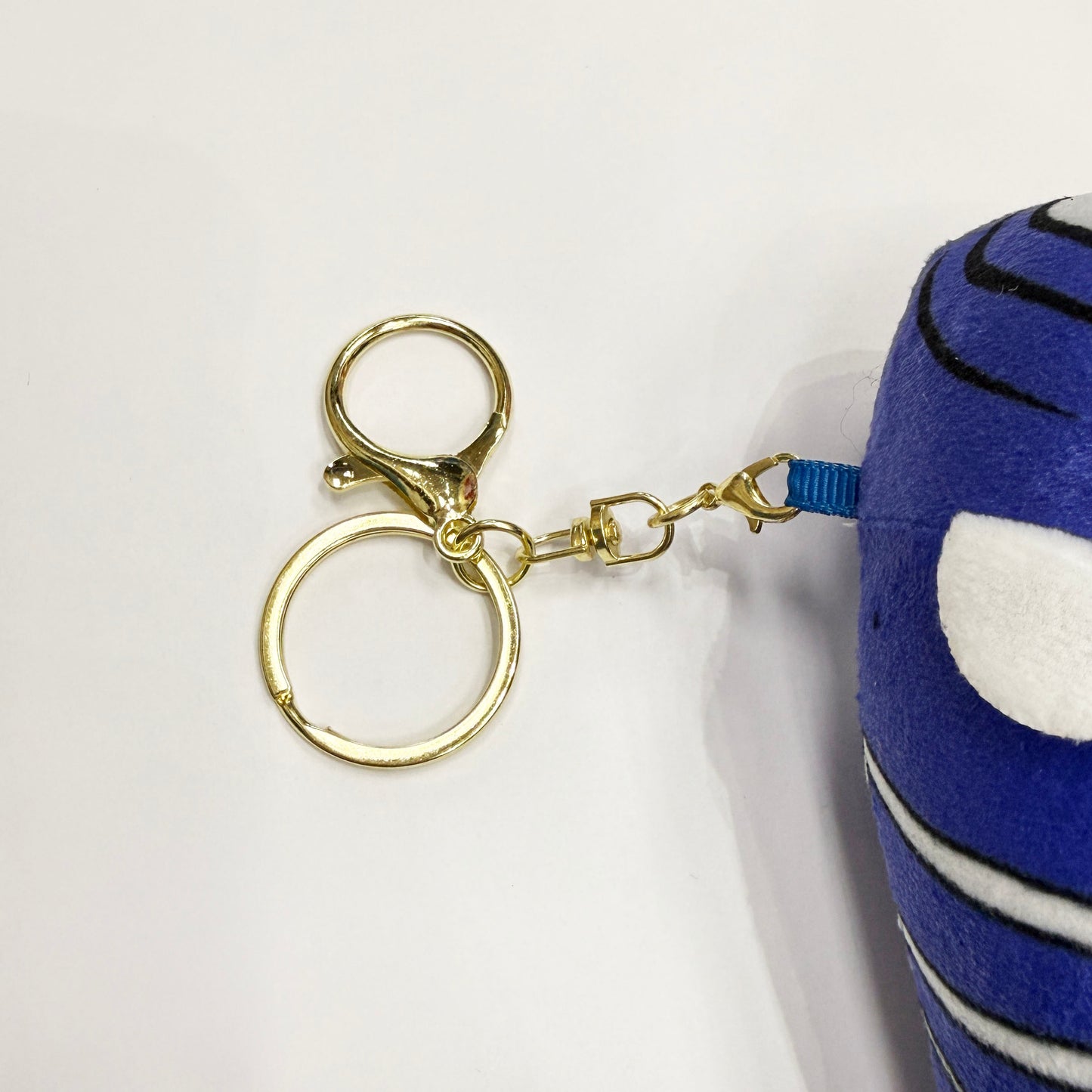 Kpop Demon Hunters Tiger Plush Toy Keychain Bag Charm