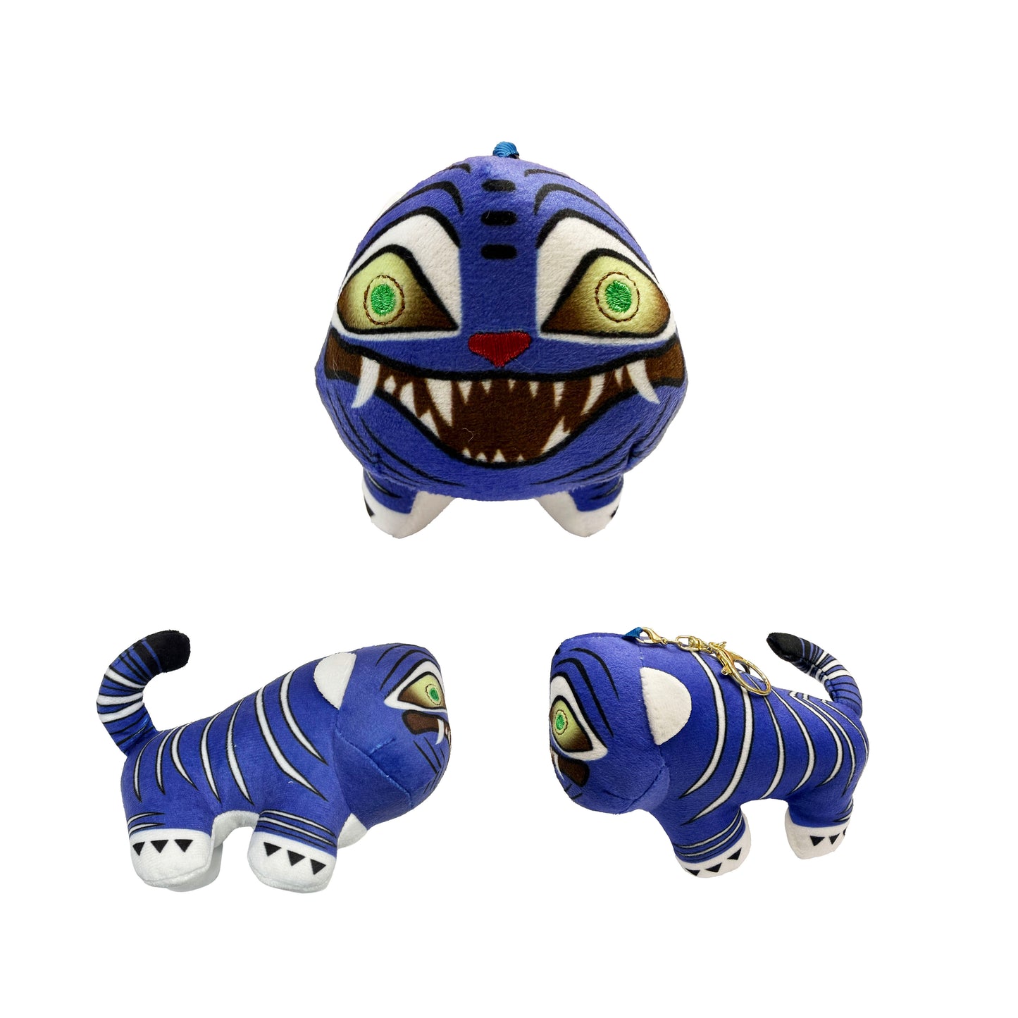 Kpop Demon Hunters Tiger Plush Toy Keychain Bag Charm