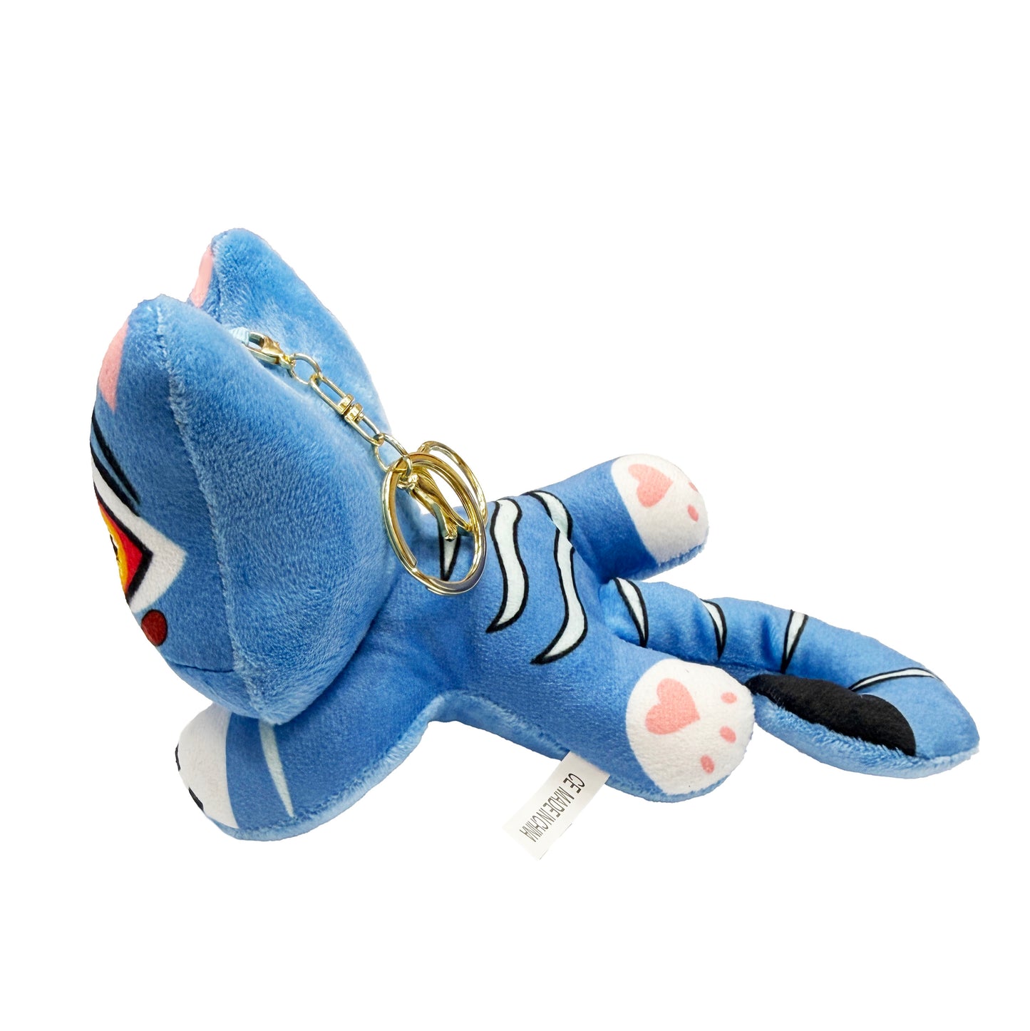 Kpop Demon Hunters Tiger Plush Toy Keychain Bag Charm