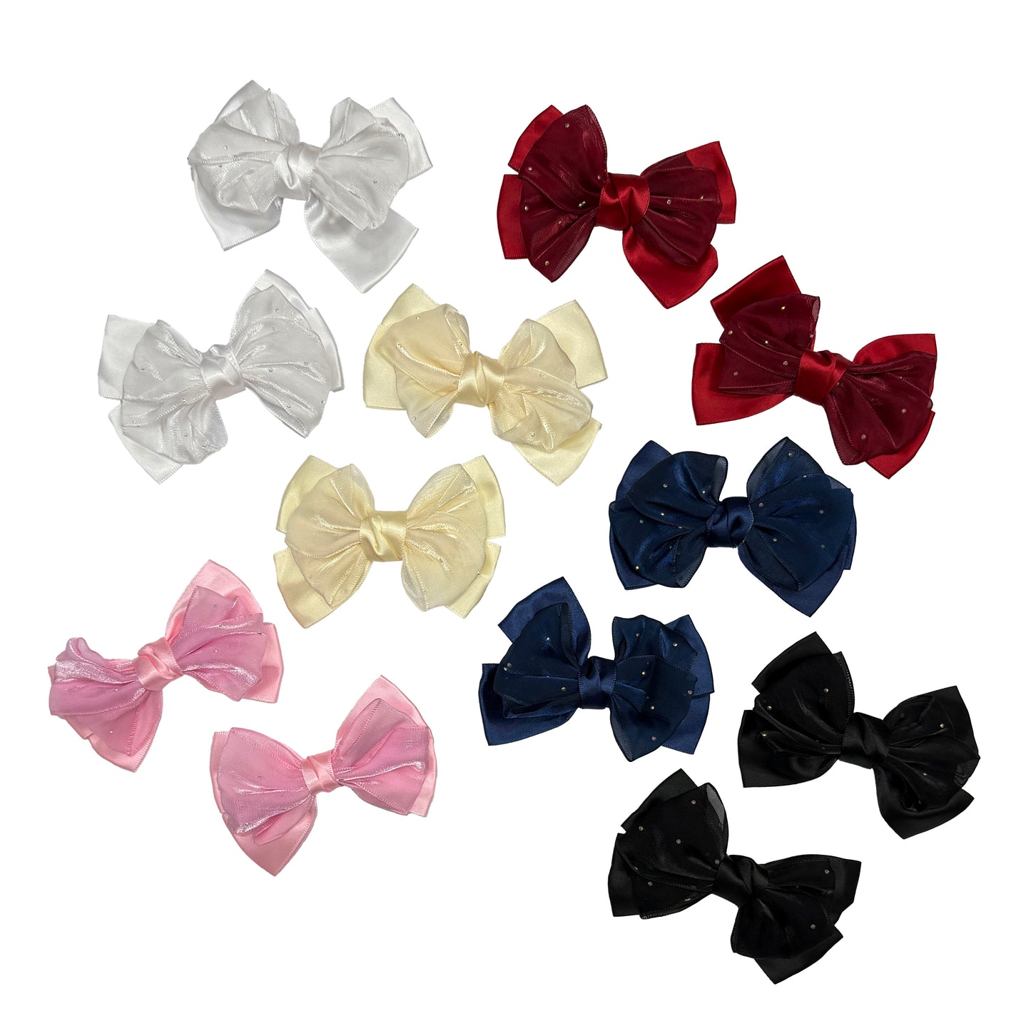 Pair of Sparkly Bows