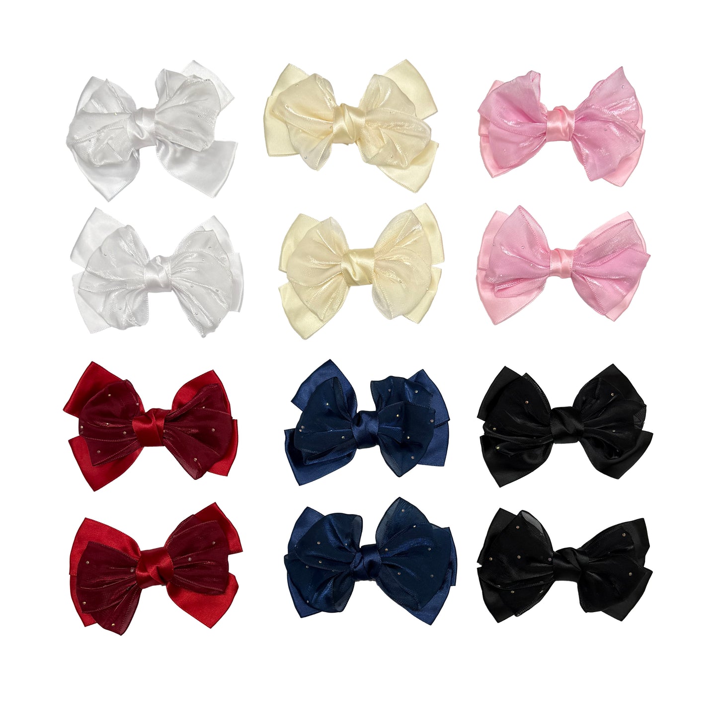 Pair of Sparkly Bows
