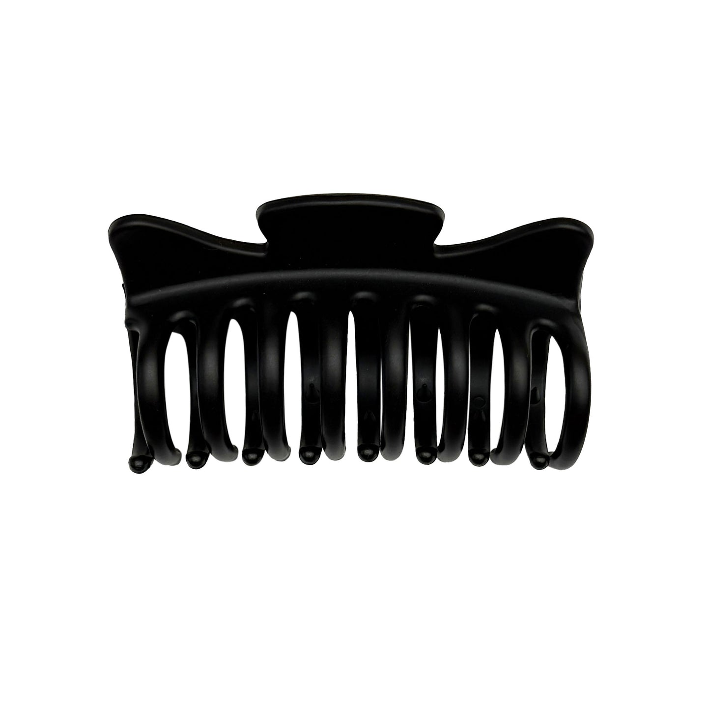 Matte Black Hair Claw Clip