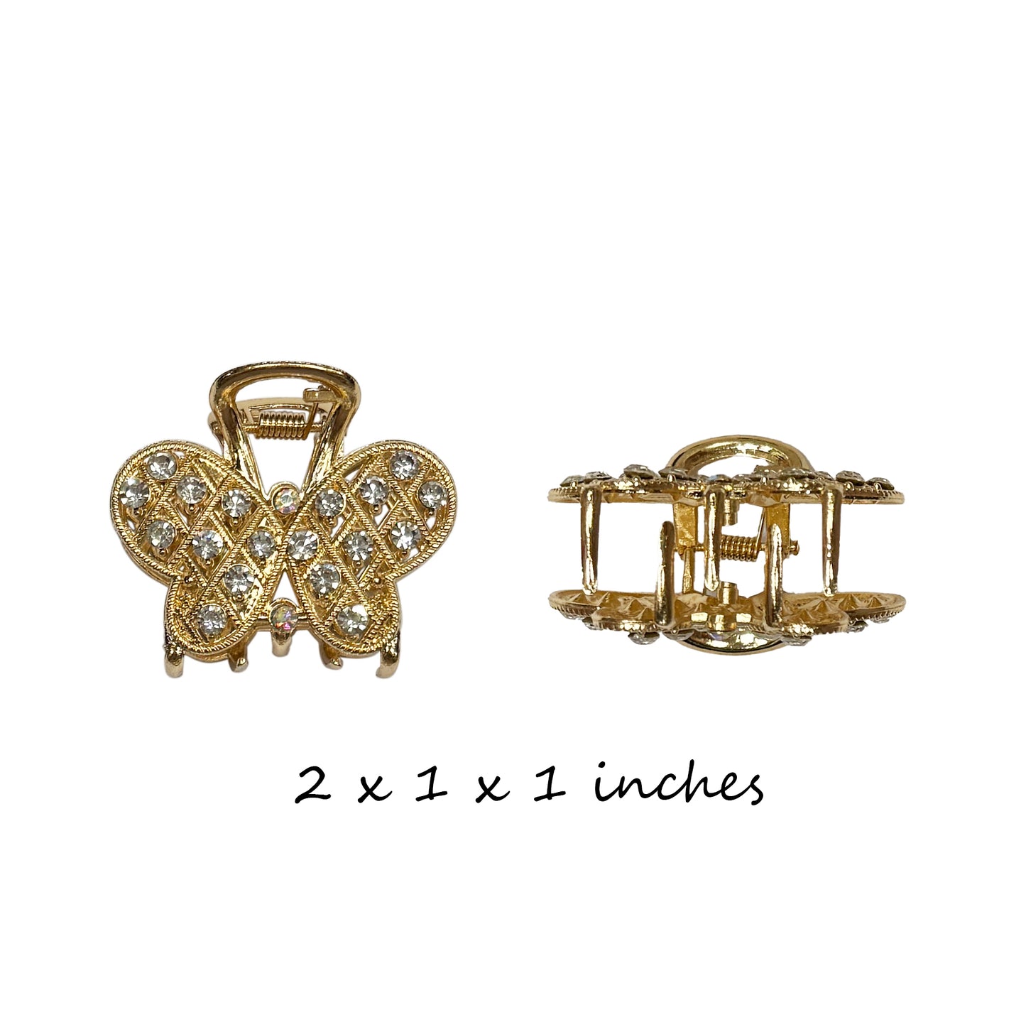 Metal Butterfly Hair Claw Clip