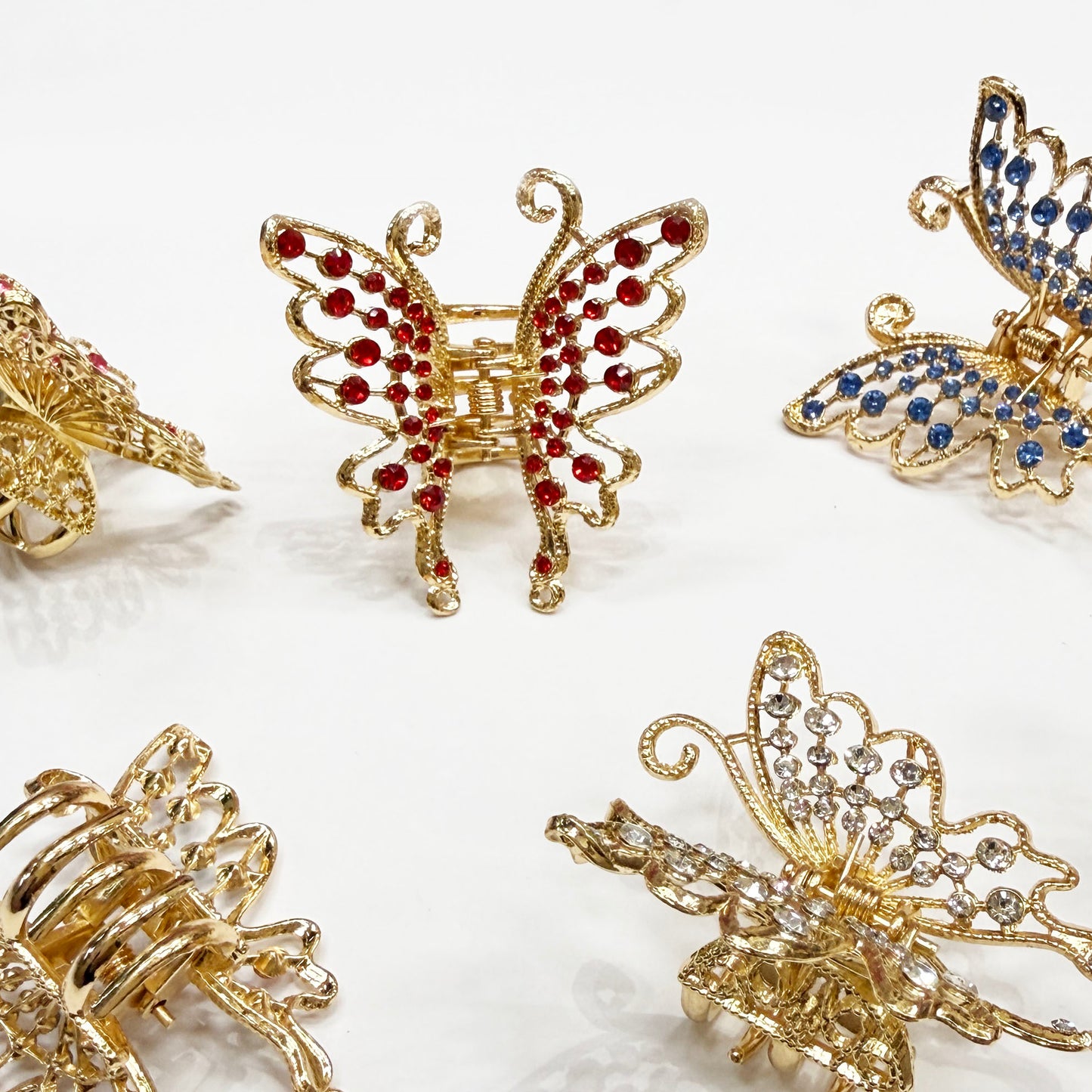 Metal Butterfly Hair Claw Clip