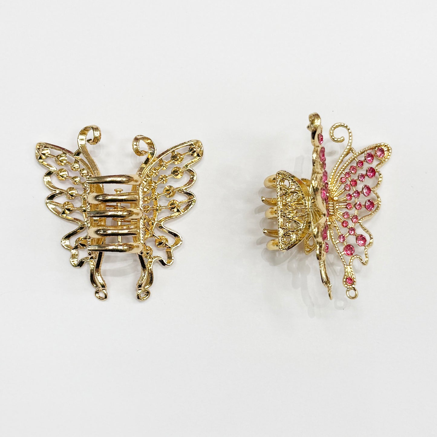 Metal Butterfly Hair Claw Clip