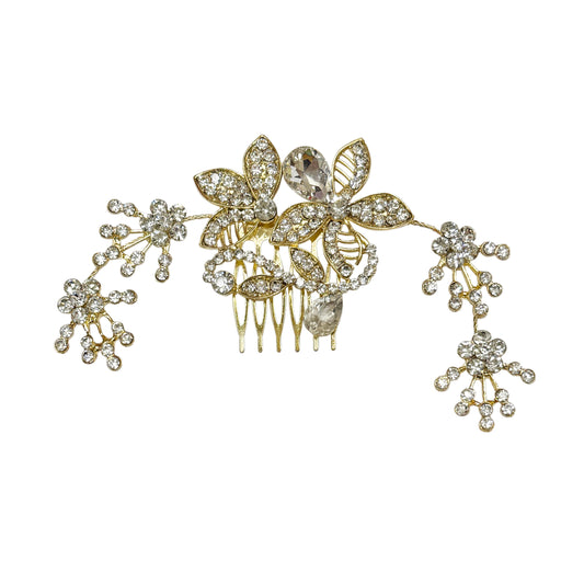 Comb Hair Piece Floral Prom Bridal Hair Pin