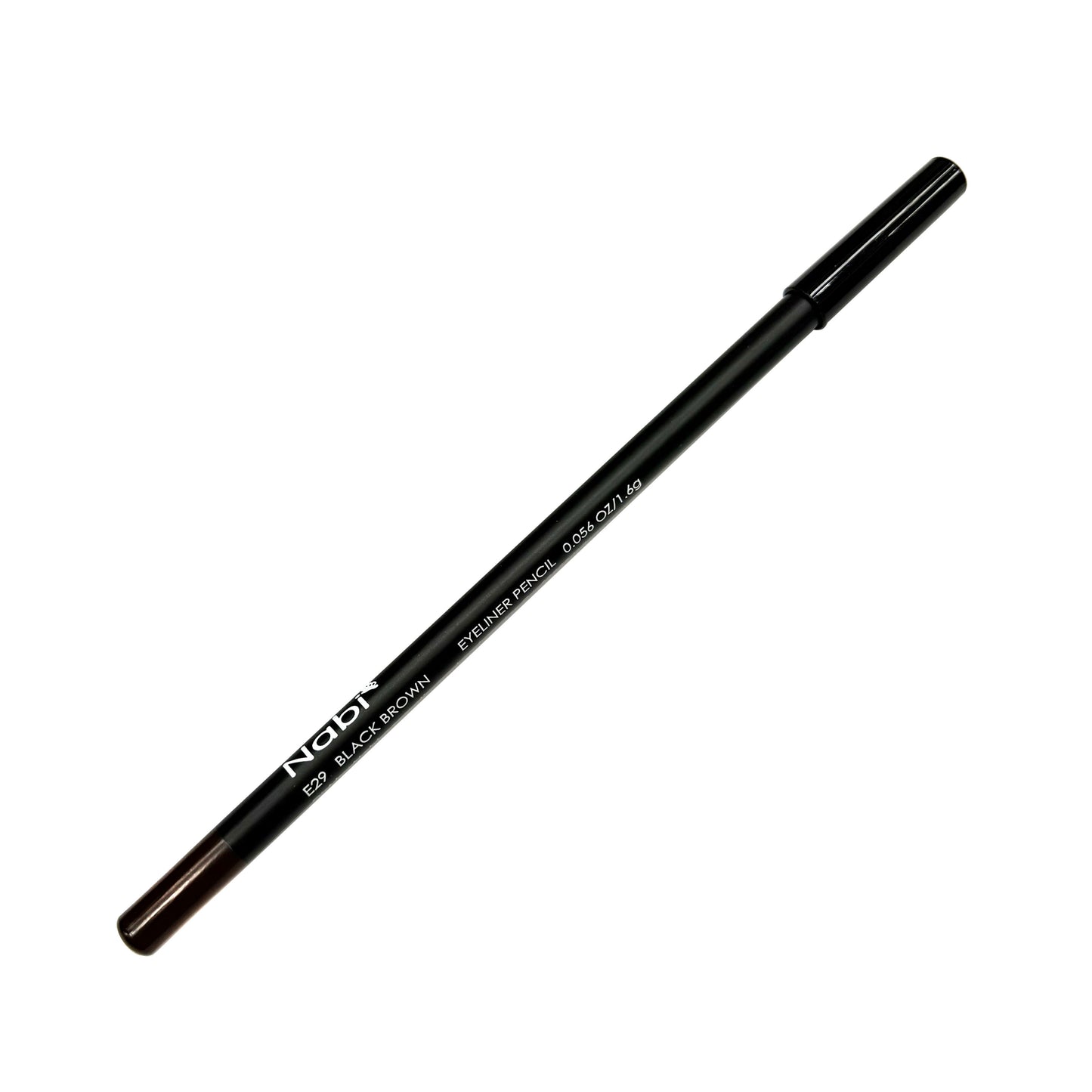 Black Brown Nabi Eyeliner Pencils (6 pc or 12 pc sets)