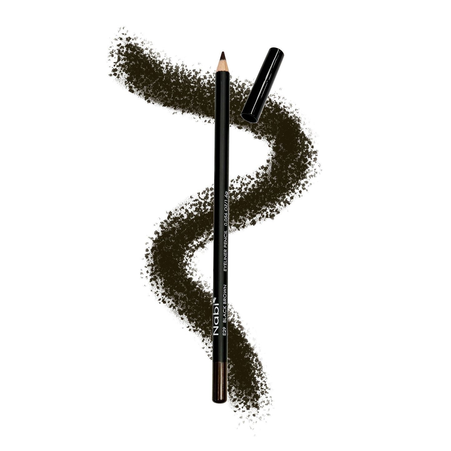 Black Brown Nabi Eyeliner Pencils (6 pc or 12 pc sets)