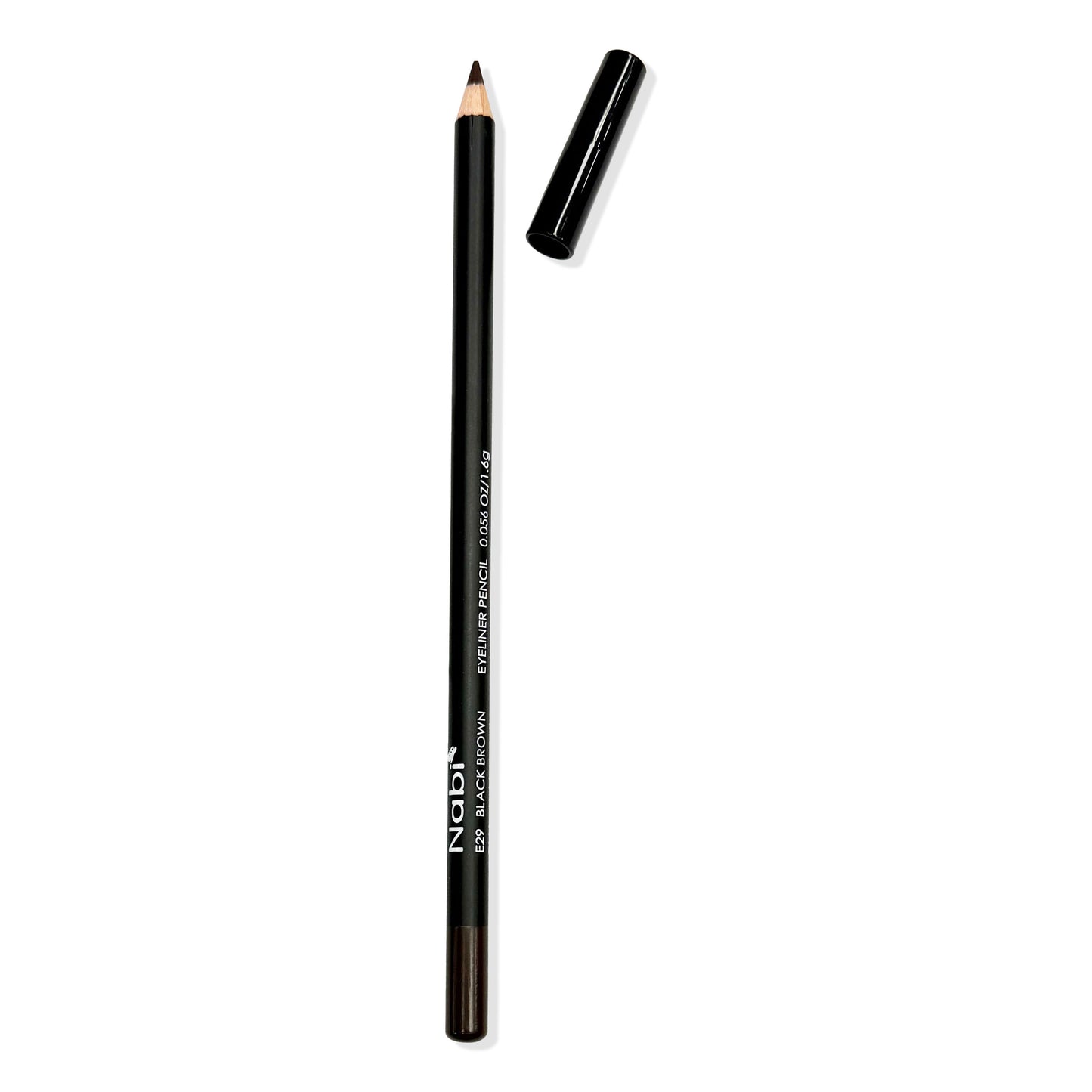 Black Brown Nabi Eyeliner Pencils (6 pc or 12 pc sets)