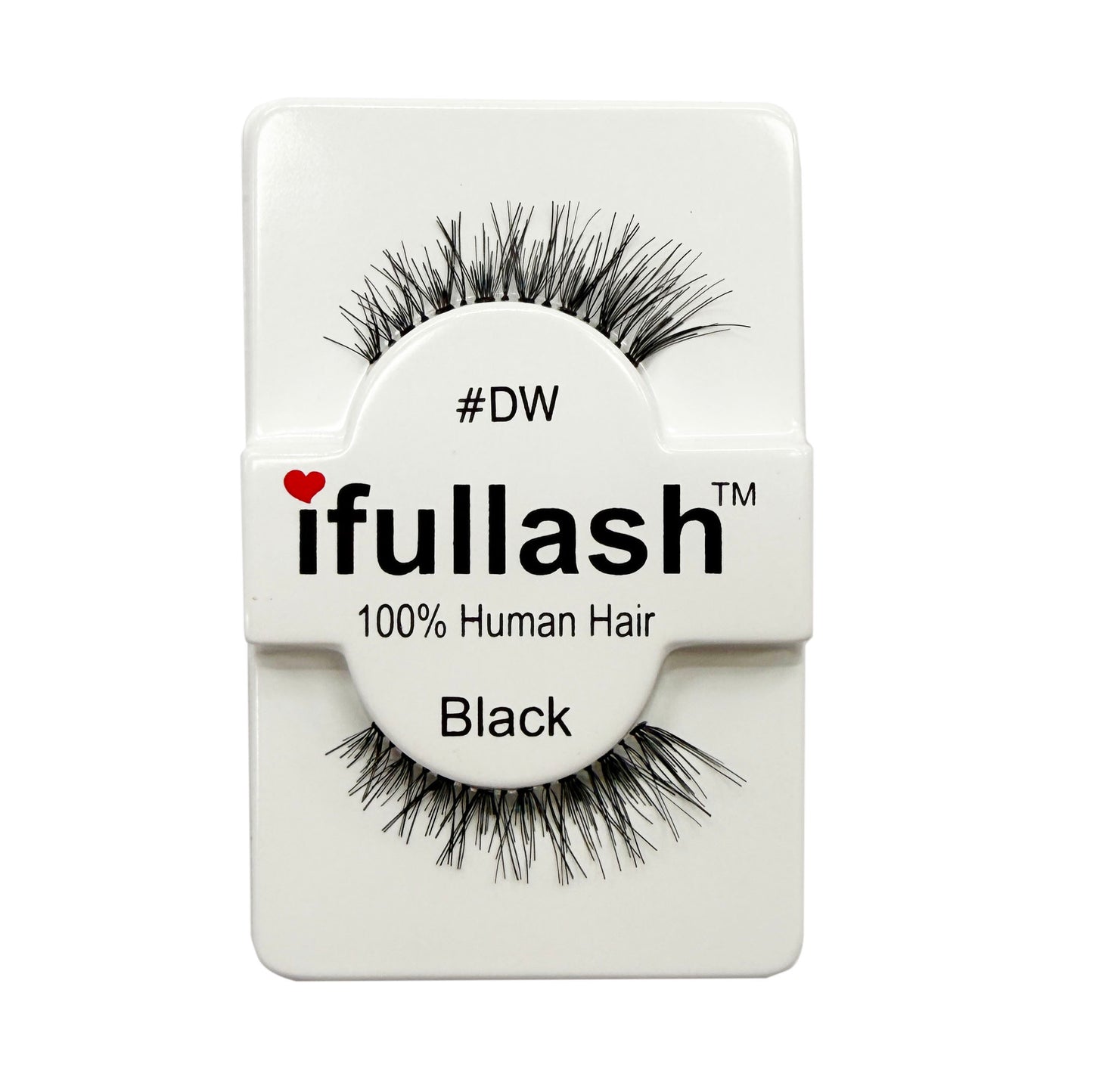 #DW ifullash 100% Human Hair Eyelashes - 6 or 12 Pairs
