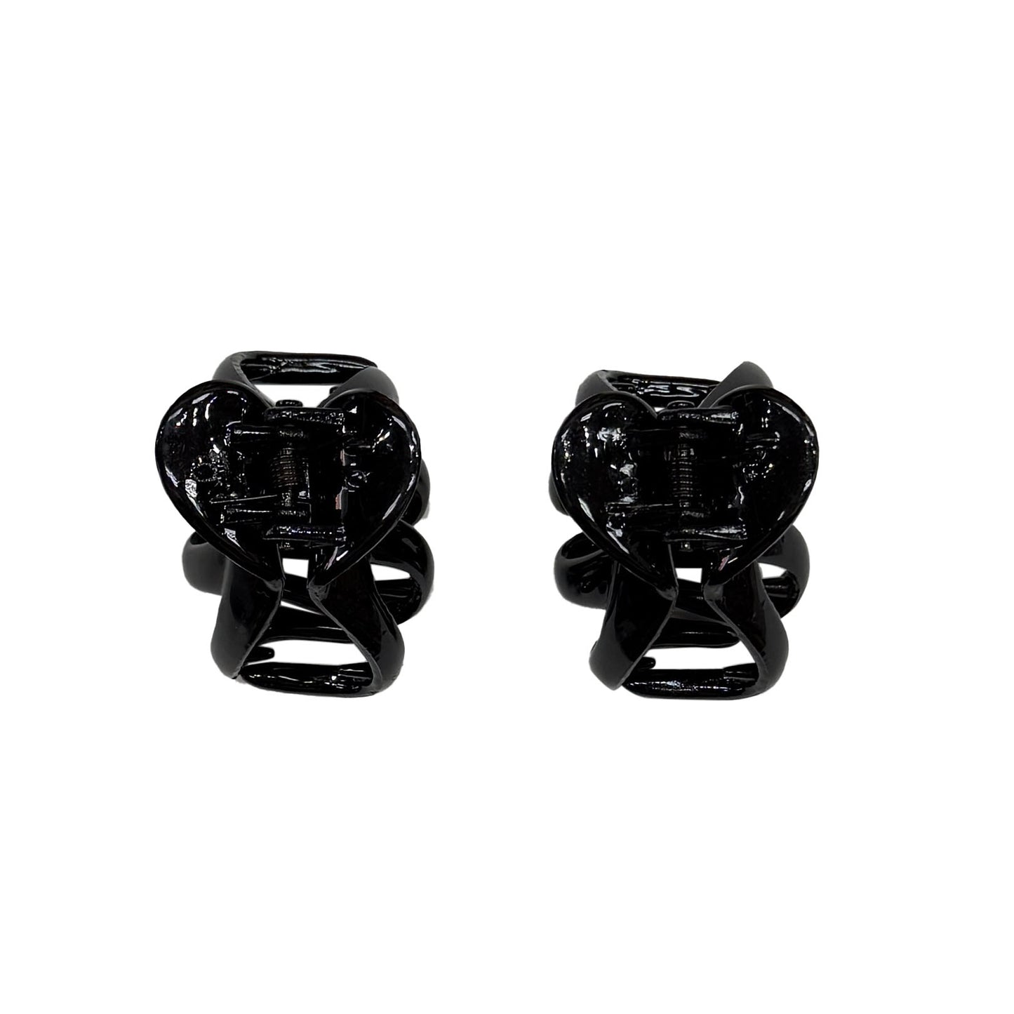 Small Heart Claw Clips (Set of Two)