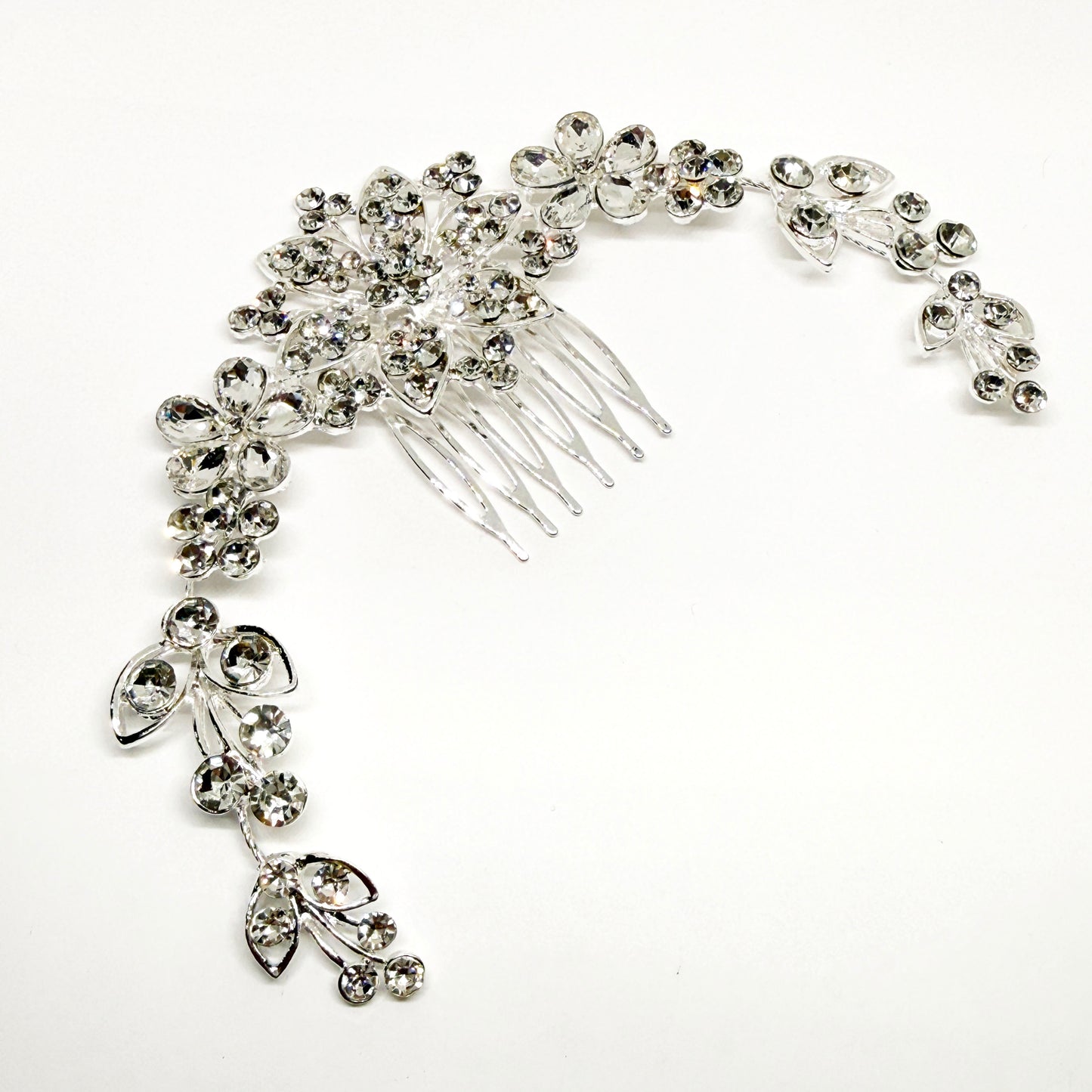 Comb Hair Piece Floral Prom Bridal Hair Pin
