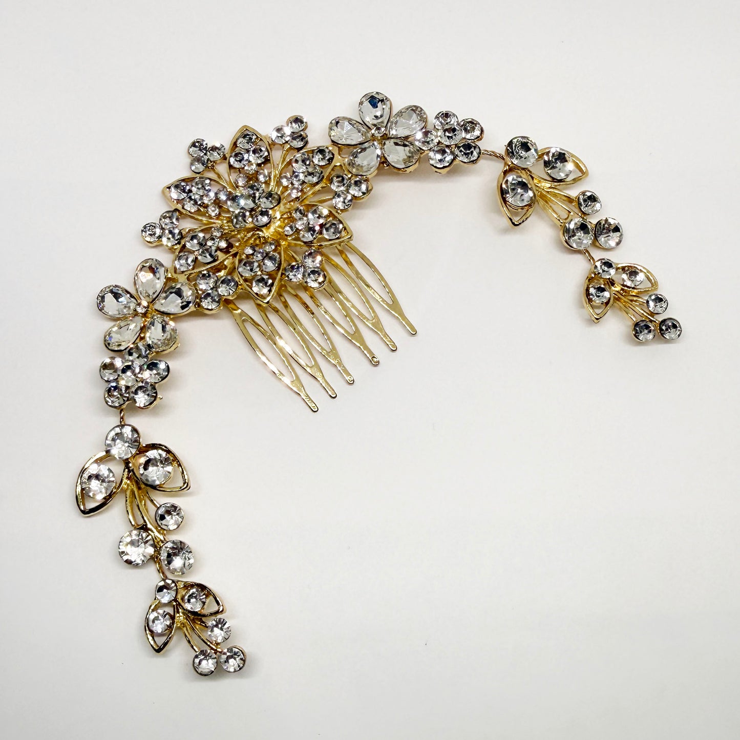 Comb Hair Piece Floral Prom Bridal Hair Pin