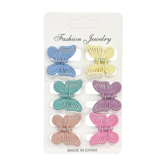 Small Butterfly Claw Clips