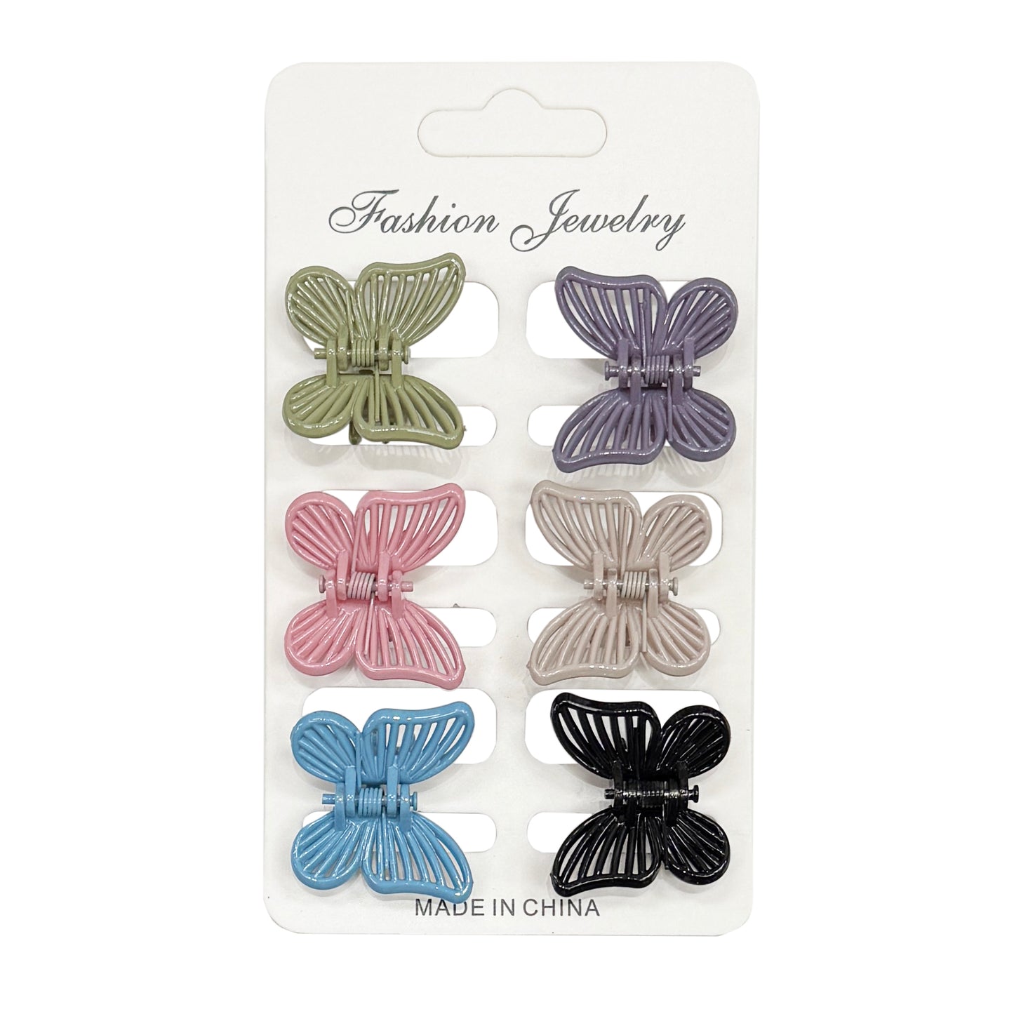 Small Butterfly Claw Clips