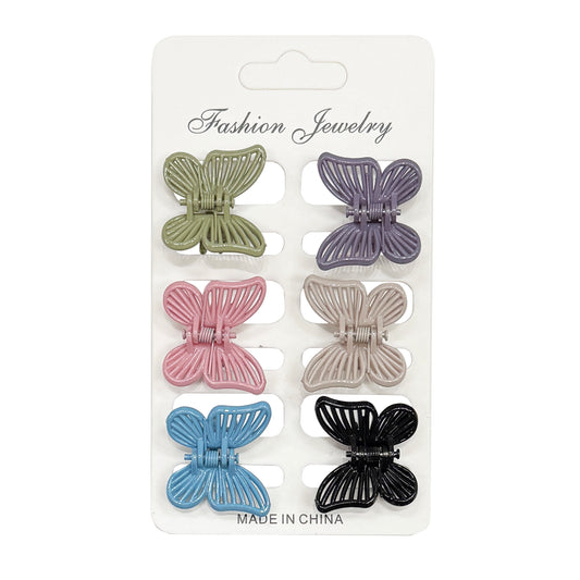 Small Butterfly Claw Clips